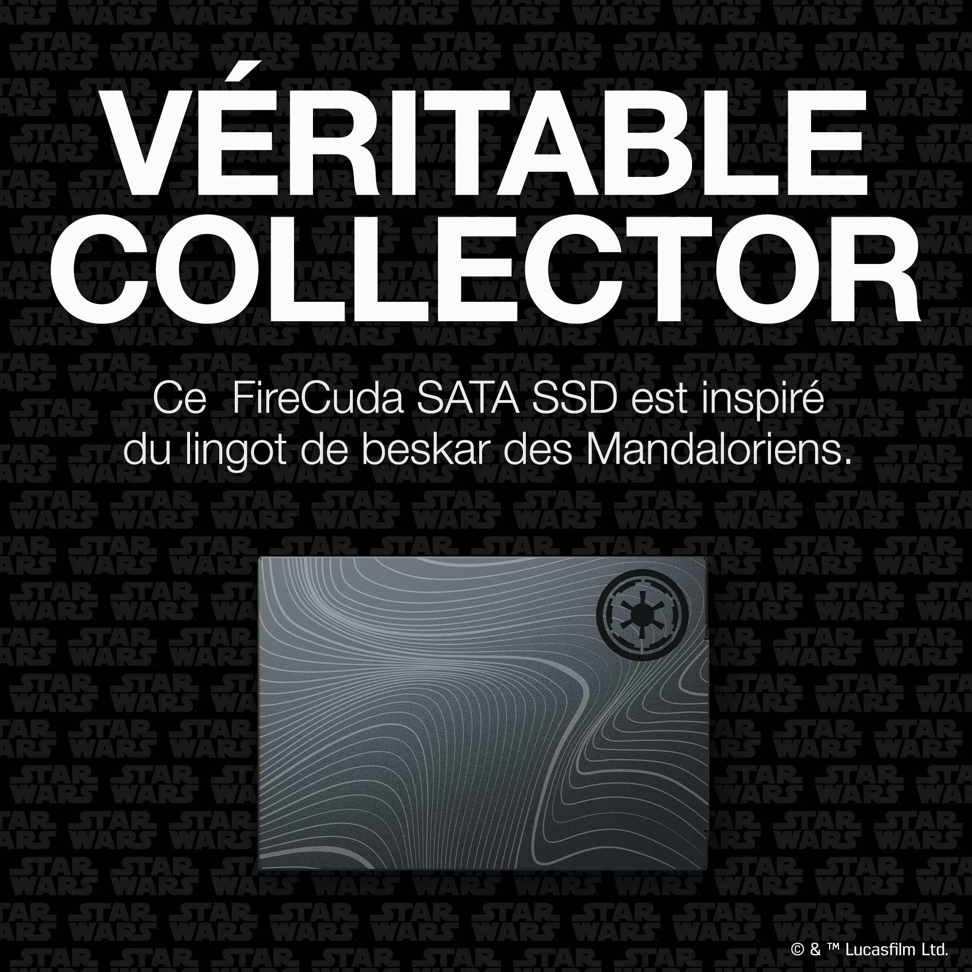 Seagate Beskar Ingot Drive Special Edition FireCuda SATA SSD 1TB